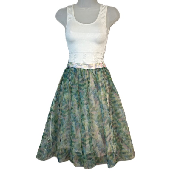 Disney x Lauren Conrad Dresses & Skirts - Lauren Conrad x Disney Womens Skirt L Floral Layers Tulle  Costume Fairy Whimsy